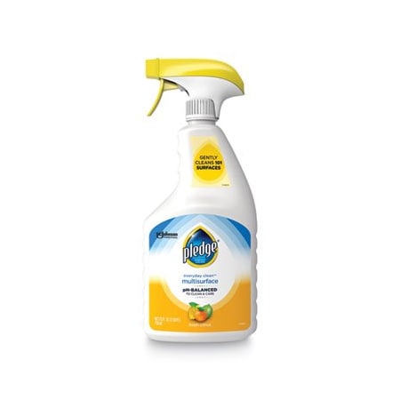Uss Pledge 174, Everyday Clean Multisurface Cleaner, Clean Citrus, 25 oz Trigger Spray Bottle, 6PK 336283